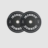IRONWOD Colored Hybrid Bumper Plate