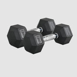 IRONWOD Rubber Hex Dumbbell