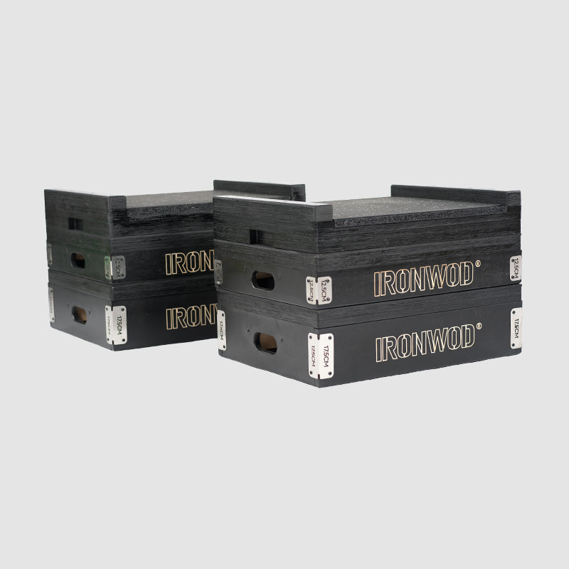 IRONWOD Fitness Deadlift Jerk Blocks